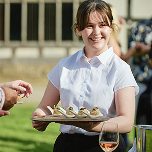 Unique experiences - dine in the vines at Wythall Estate, the home of award winning English Wines in Herefordshire.