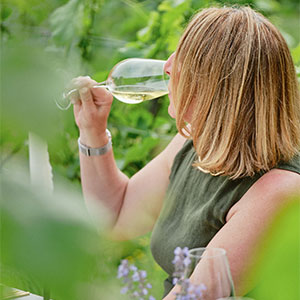 Siegerrebe wine from Wythall Estate 