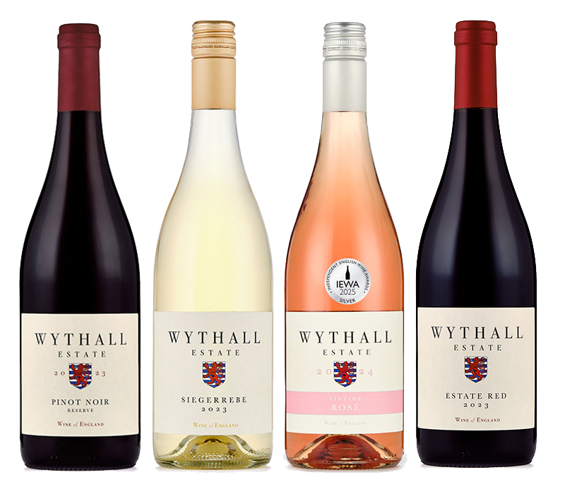 Wythall Estate Award winning wines 2025 Awards for Wythall Estate English wine