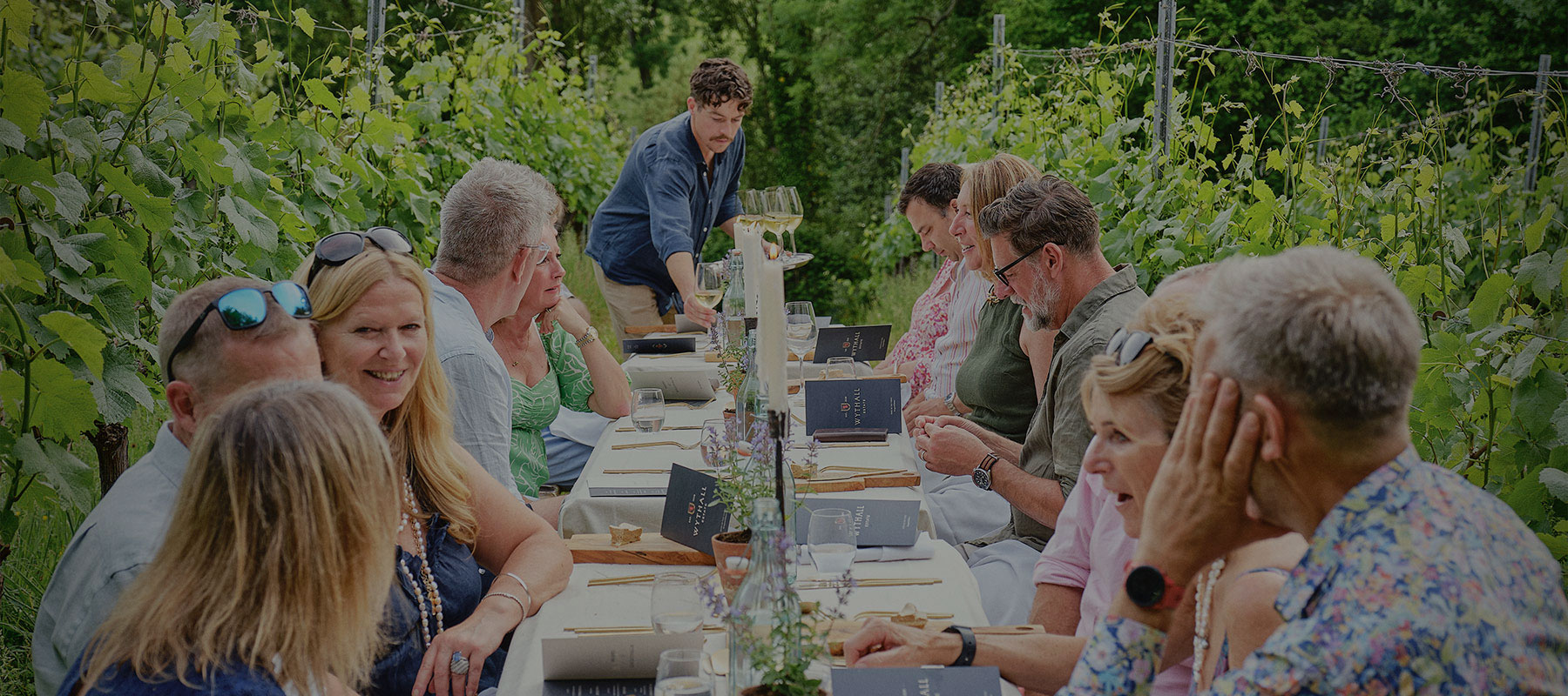 Award winning English wine produced by Wythall Estate Vineyard in Herefordshire